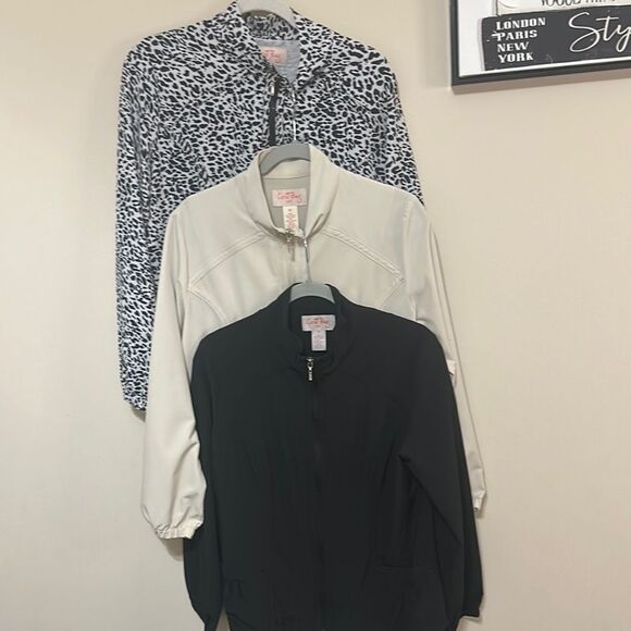 Coral Bay Golf Zip Up Jacket Bundle size medium - Picture 1 of 7